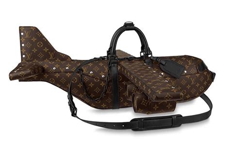 louis vuitton airplane shaped bag.